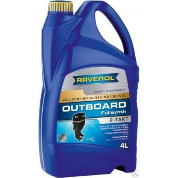 Масло RAVENOL Outboardoel 2T Mineral 4 л в Екатеринбурге