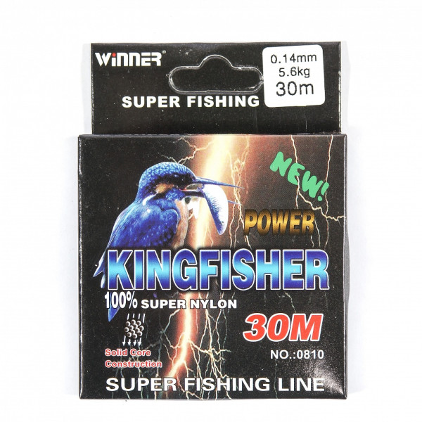 Леска зимняя Winner KingFisher -30C 30 м. 0,12 мм в Екатеринбурге